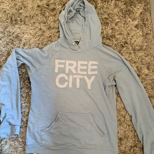 Light blue freecity sweatshirt